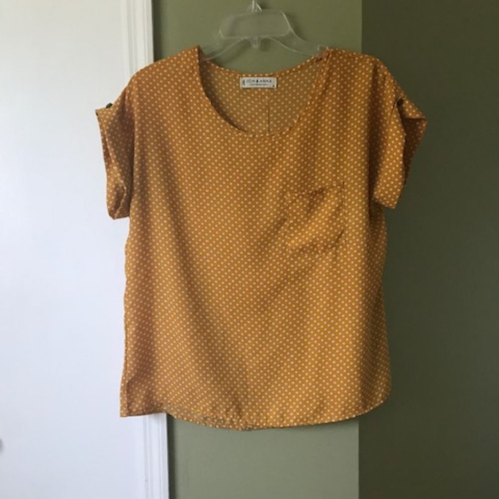Jon & Anna Contemporary Top Polka Dot Size M